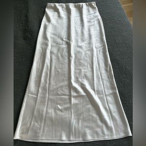 Abercrombie Satin Column Maxi Skirt Size Small